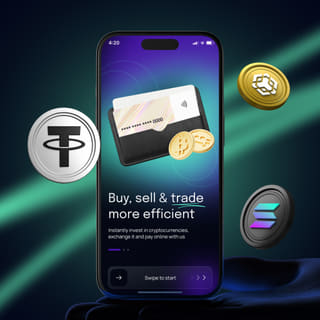 Plataforma de trading de Cuotanexa Partners que se muestra en un dispositivo móvil